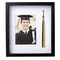 Pearhead Tassel And Picture Graduation Frame, Proudly Display a Photo in Graduation Cap and Gown in Frame with Tassel Holder, Great Centerpiece for Graduation Party, 5x7 Photo Insert
